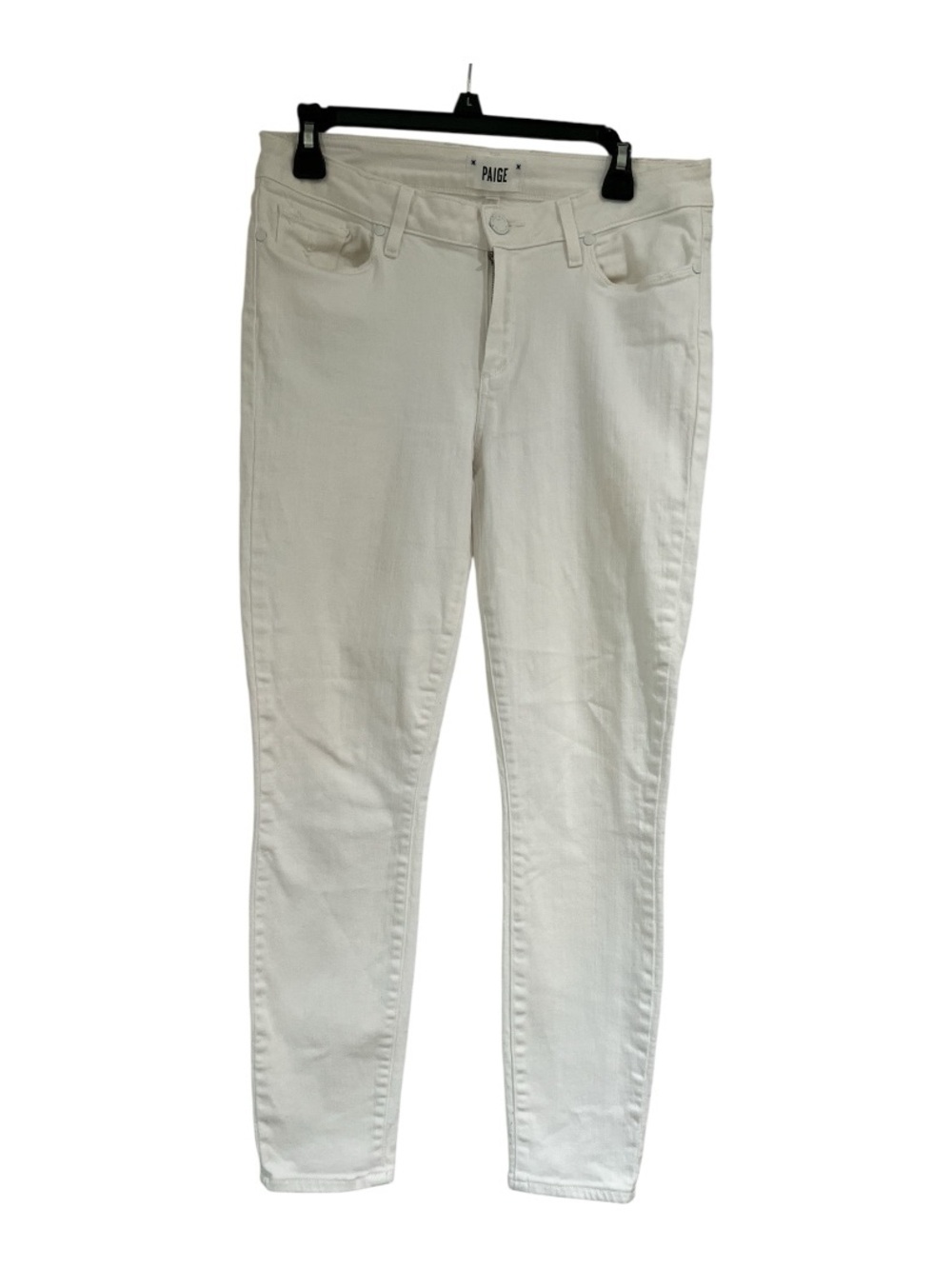 PAIGE White Skinny Jeans - Women's Slim Fit